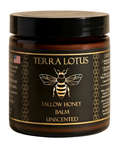 Terra Lotus Organic Tallow Honey Balm to Help Erase Fine Lines, Wrinkles, and Age Spots